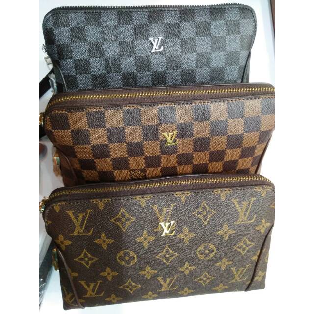 Handbag lv kunci oval import slempang