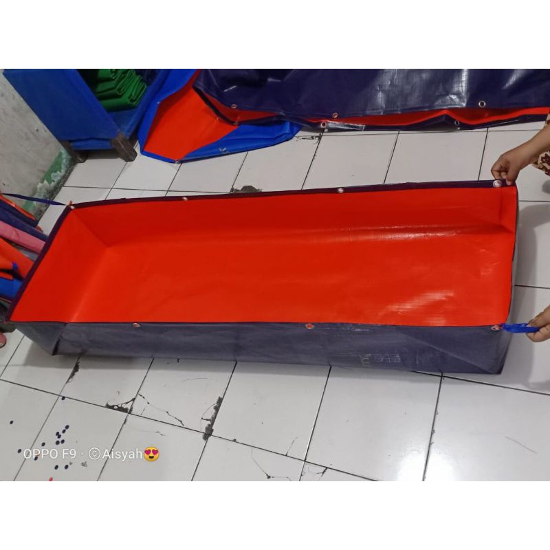 TERPAL KOLAM IKAN 120x40x40 A5 KOREA