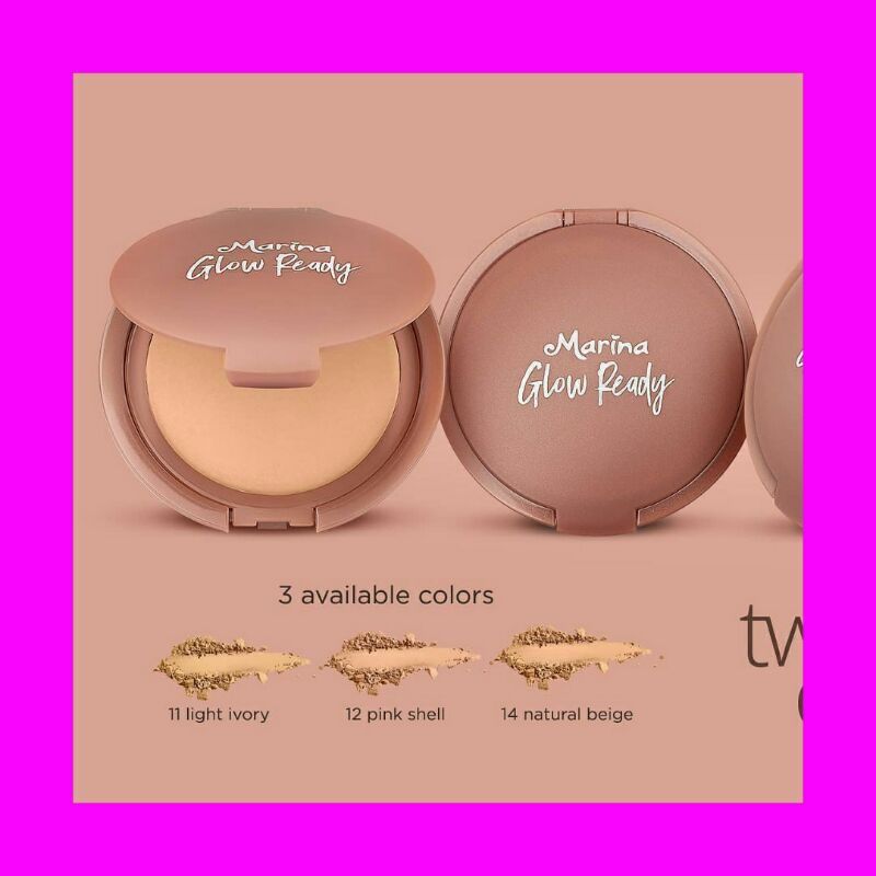 Marina Glow Ready Two Way Cake SPF 20 PA++