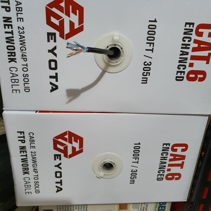 FTP Cat 6 Spectra Outdoor Kabel Lan Outdoor Cat6 Cat 6 Spectra Eyota - eyota