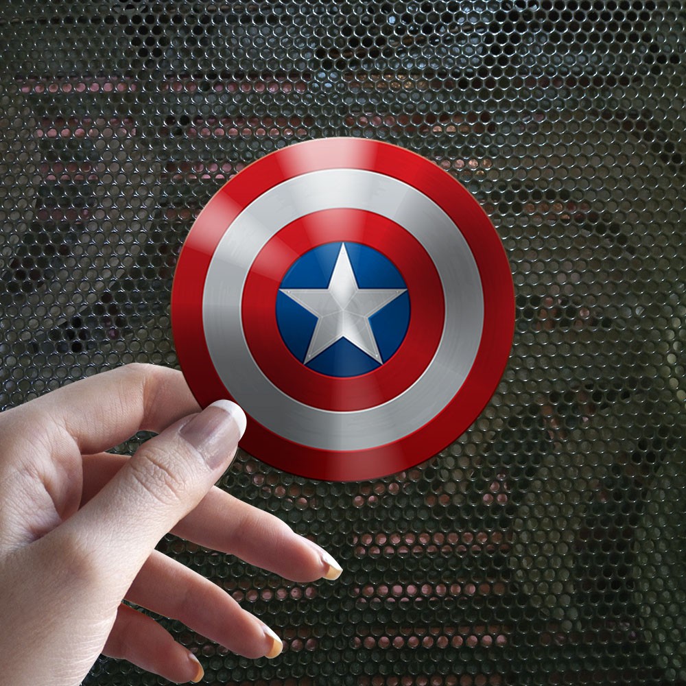 

Sticker Decal Vinyl Tahan Air Perisai Captain America