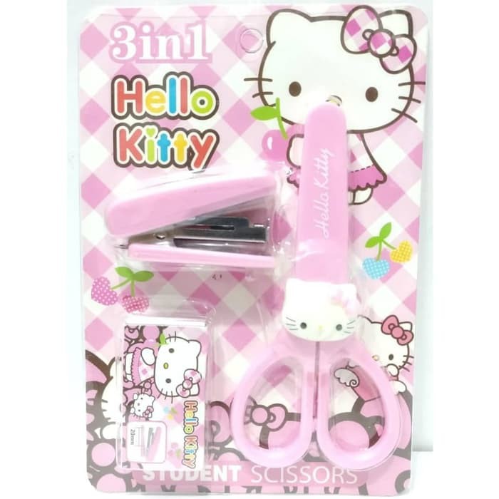 

Paket Puzzle Anak - Paket Ujian - Paket Alat Tulis Stationery Set Anak Lucu Gunting Stapler Karakter