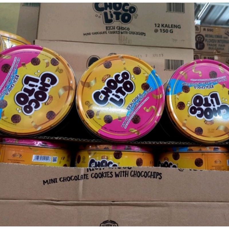 biskuit choco lito kaleng