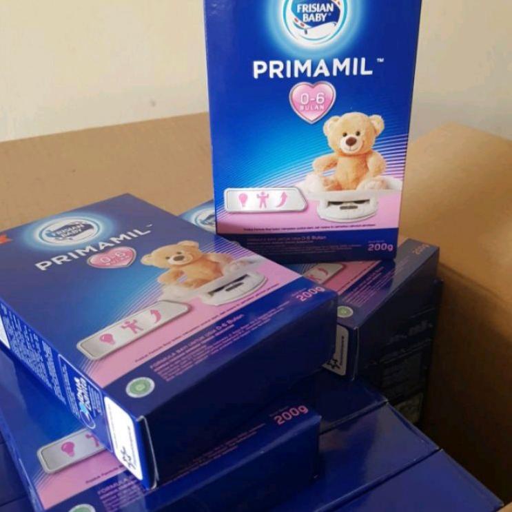 〈KLCZ〉 Susu bayi Frisian flag Baby Primamil Tahap 1 untuk 0-6 bulan harga termurah (200 gram)