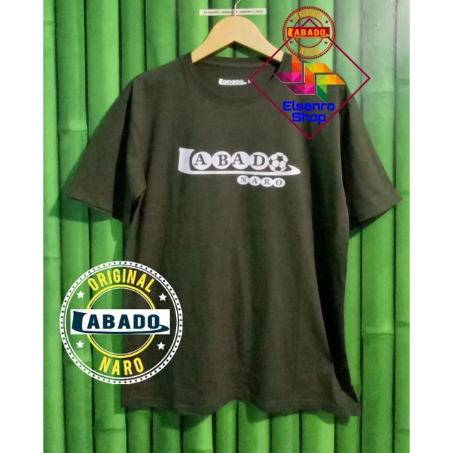 Baju Kaos Distro / T-Shirt Pria / Labado Naro Hijau Army