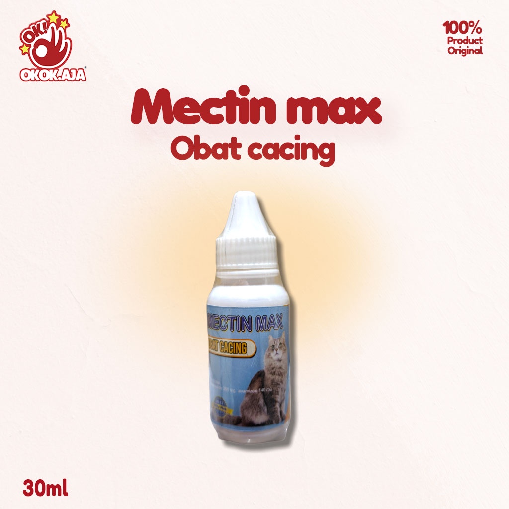 Obat Cacing MECTIN MAX tetes untuk Kucing / Obat Cacing