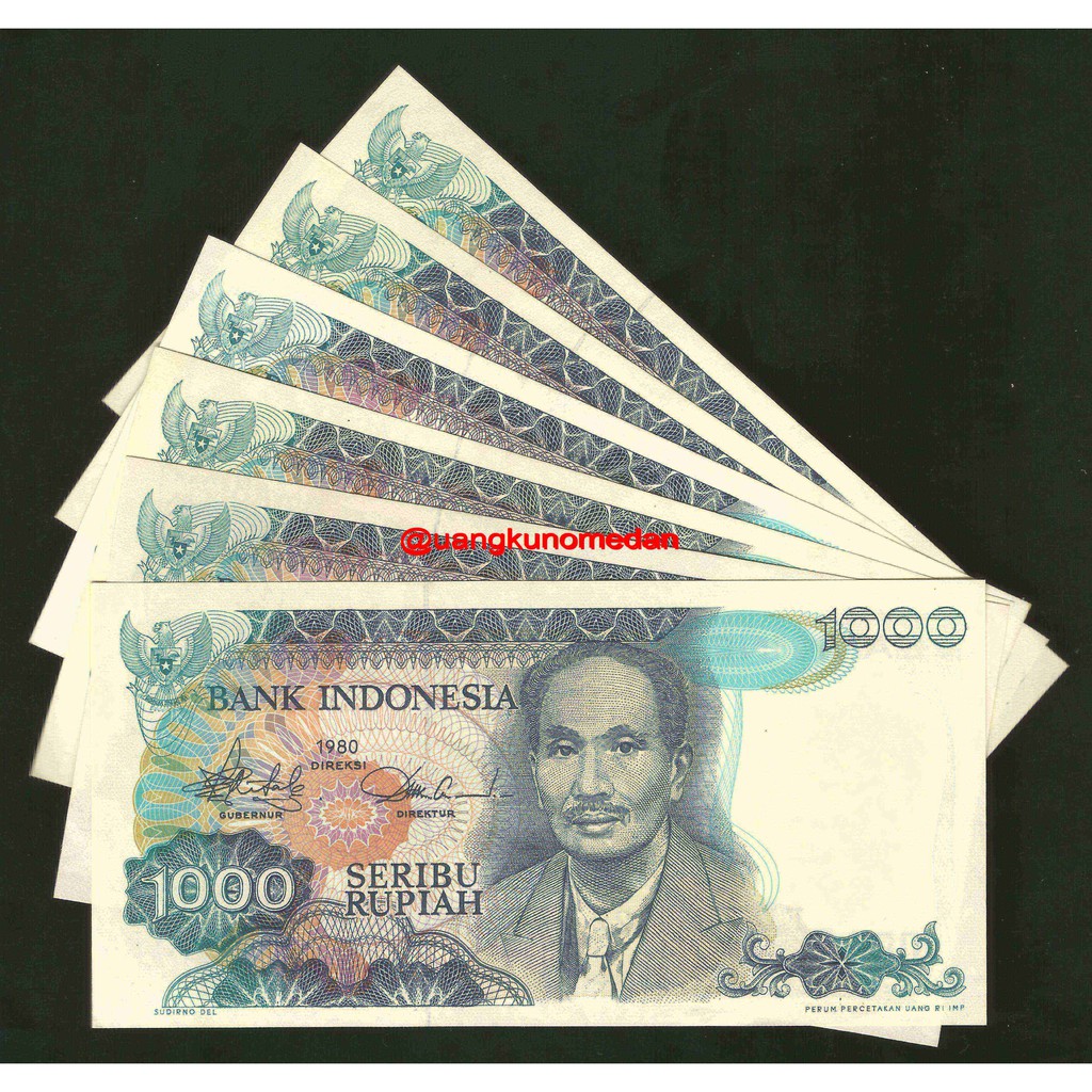 Uang Kuno 1000 Rupiah Sutomo Soetomo