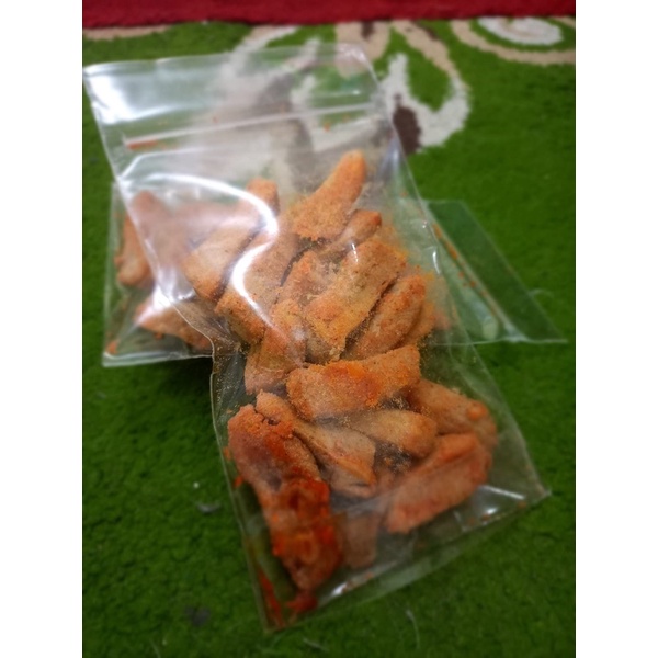 Basreng Pedas Daun Jeruk / Cemilan enak / Snack murah-Basreng BBQ Shilin