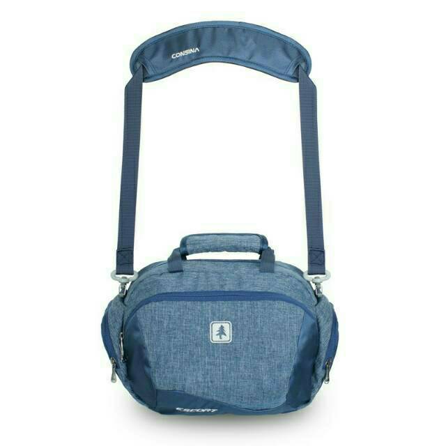 TERLARIS Tas Selempang Consina Escort L Large Original Slingbag Travelpouch Harga Bandrol 225.000