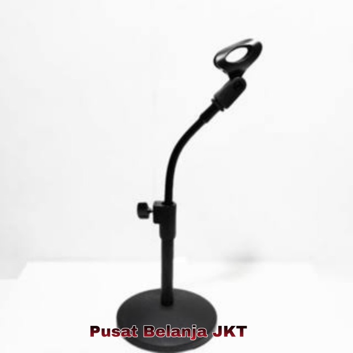 TRIPOD MIC / DUDUKAN MIC / STAND MIC MEJA FLEKSIBEL ADJUSTABLE PODIUM