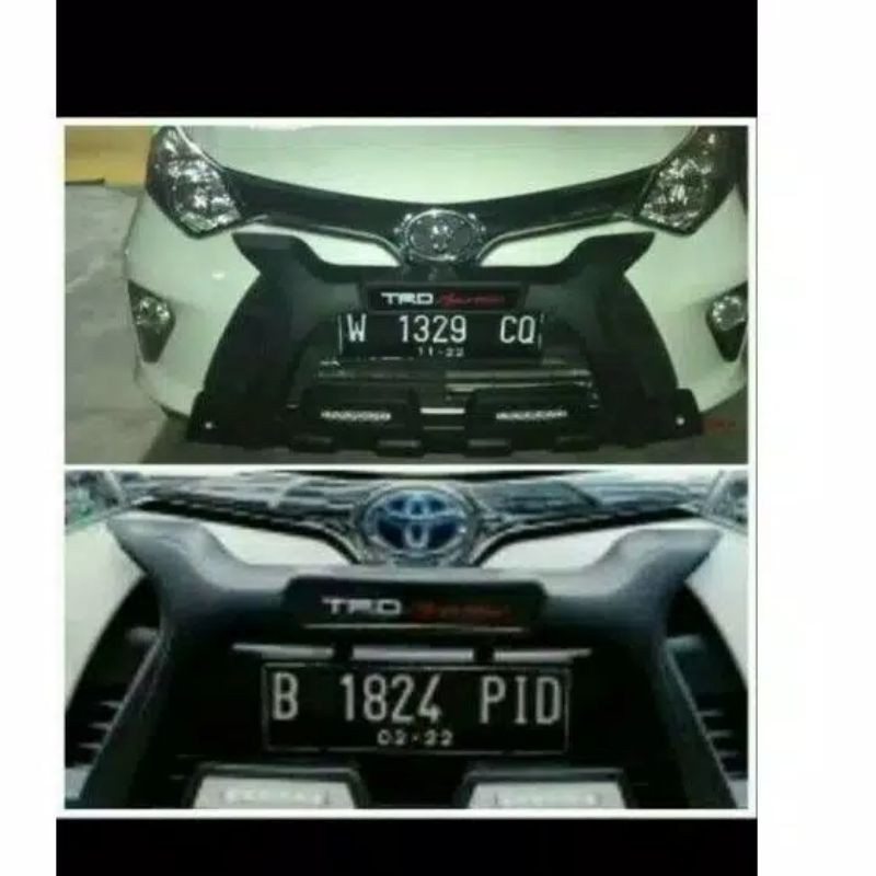 Tanduk depan bumper depan model luxury led mobil avanza xenia