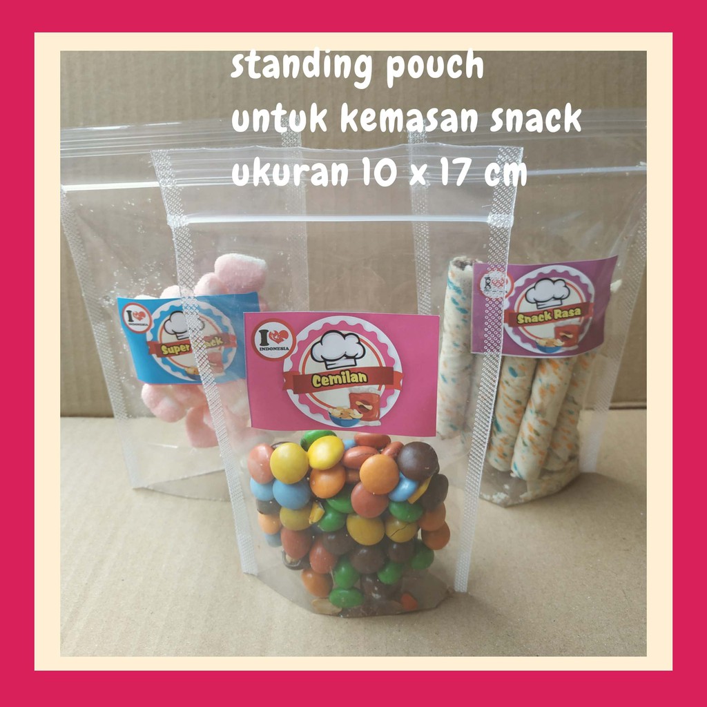 Paling Baru Stiker Snack Plastik  Aneka Stiker  Keren