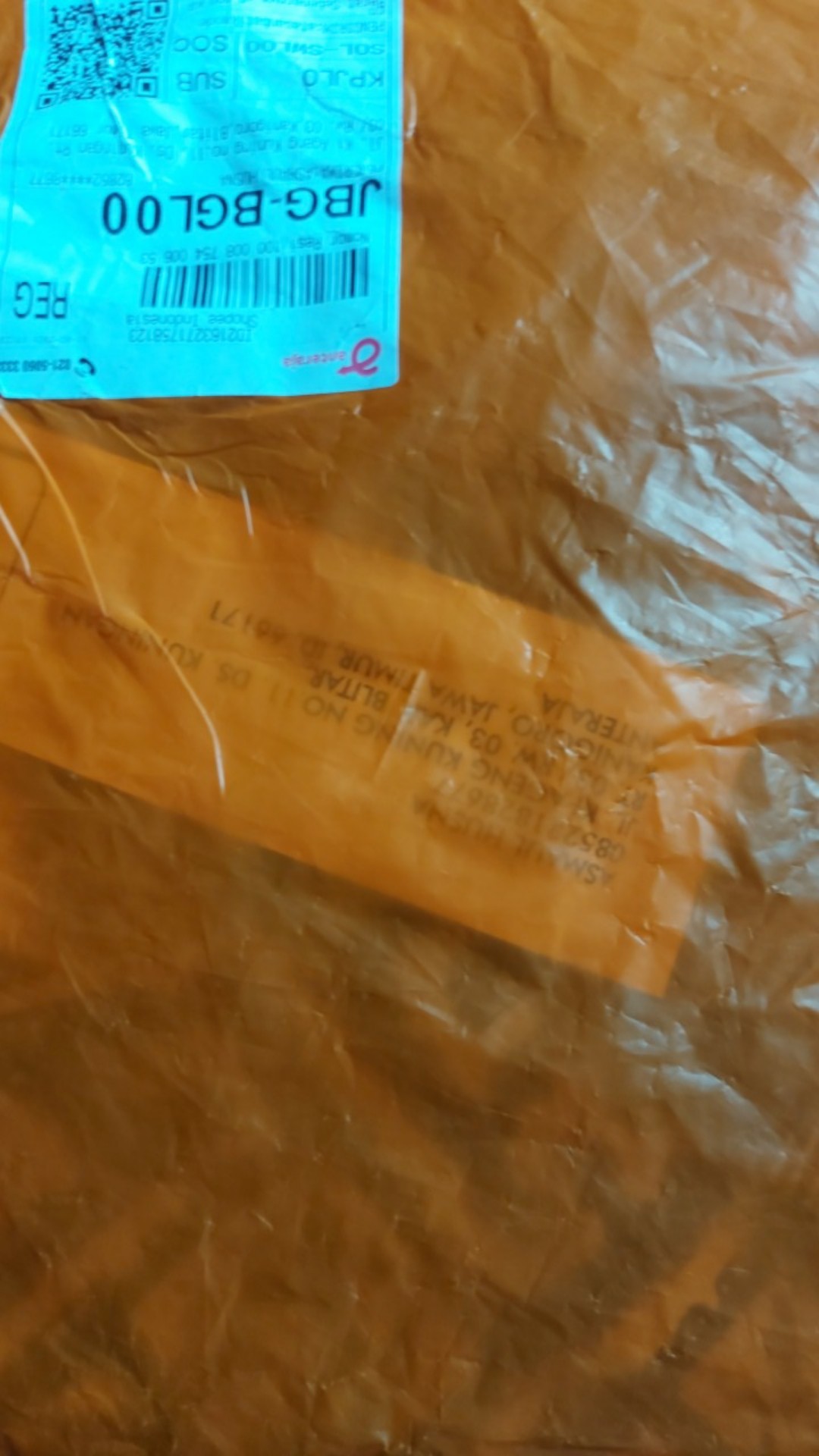 Shanaya Batik Tunik Agnesia Katun Garutan Seling Lengan Balon Kancing Depan Hidup Size S M L Xl