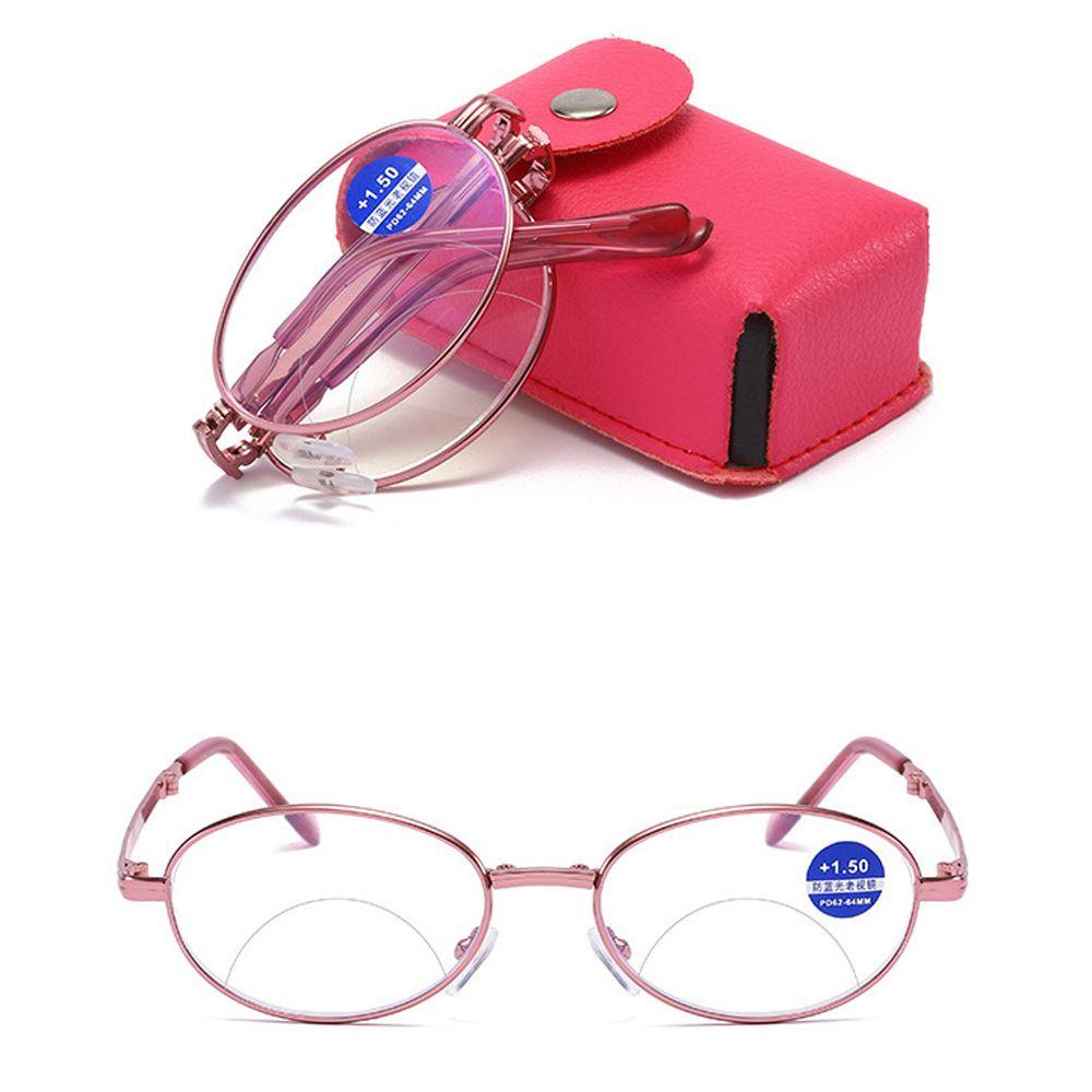 Mxbeauty Kacamata Baca Lipat Portable Baca Pembesar Bifocal Kacamata Komputer Vision Care Look Far And Near Anti Radiasi Anti Blue Light Presbyopia Eyeglasses