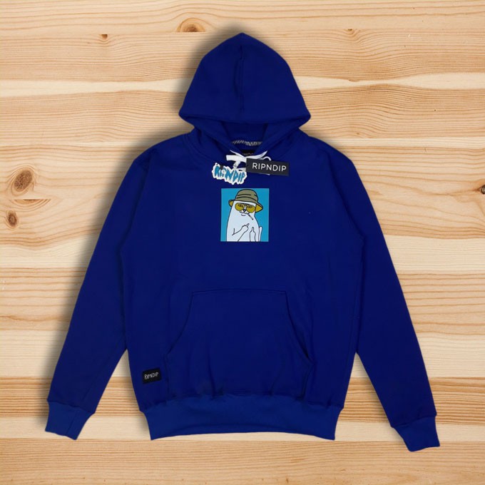 ripndip hoodie blue