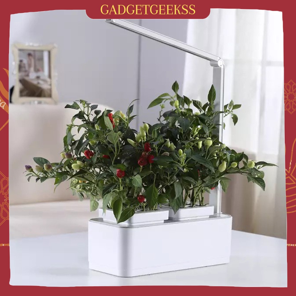 Indoor Hydroponic Garden Pot Hydroponik Indoor Bunga sayuran Mini