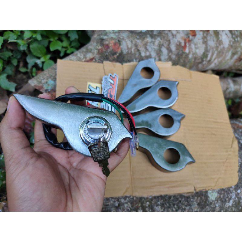 Kontak cg cb kabel 4 pangkon kontak / kontak cb gl tiger pangkon kontak tengah pangkon kontak pluit-1