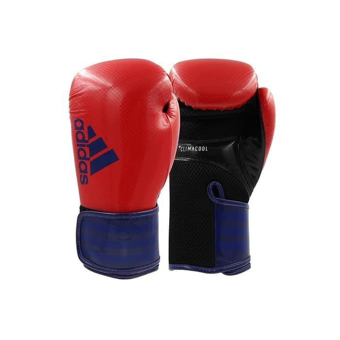 Sarung Tinju Muaythai Adidas Hybrid 65 Boxing Gloves Red