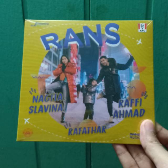 CD Original RANS (Raffi Ahmad, Nagita Slavina, Rafathar)