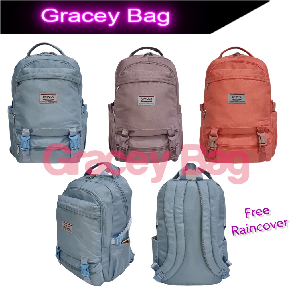 GB-71319E Tas Ransel Anak Perempuan / Remaja Silvergirl