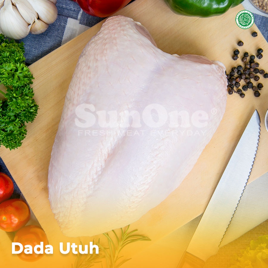 

Dada Ayam Utuh 1 kg (Frozen) / Daging Ayam Broiler SunOne