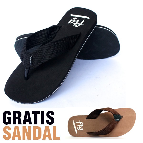 Sandal Footage FTG 101 HTM Gratis FTG 101 Coklat