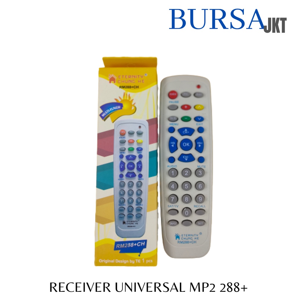 REMOTE REMOT RECEIVER MULTIFUNGSI MPEG2 GOLDSAT TANAKA VENUS DLL 288+