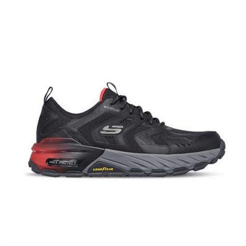 SKECHERS SPORT MAX PROTECT X GOODYEAR TRAIL WATER RAPELLENT BLACK (MENS) ORIGINAL STORE