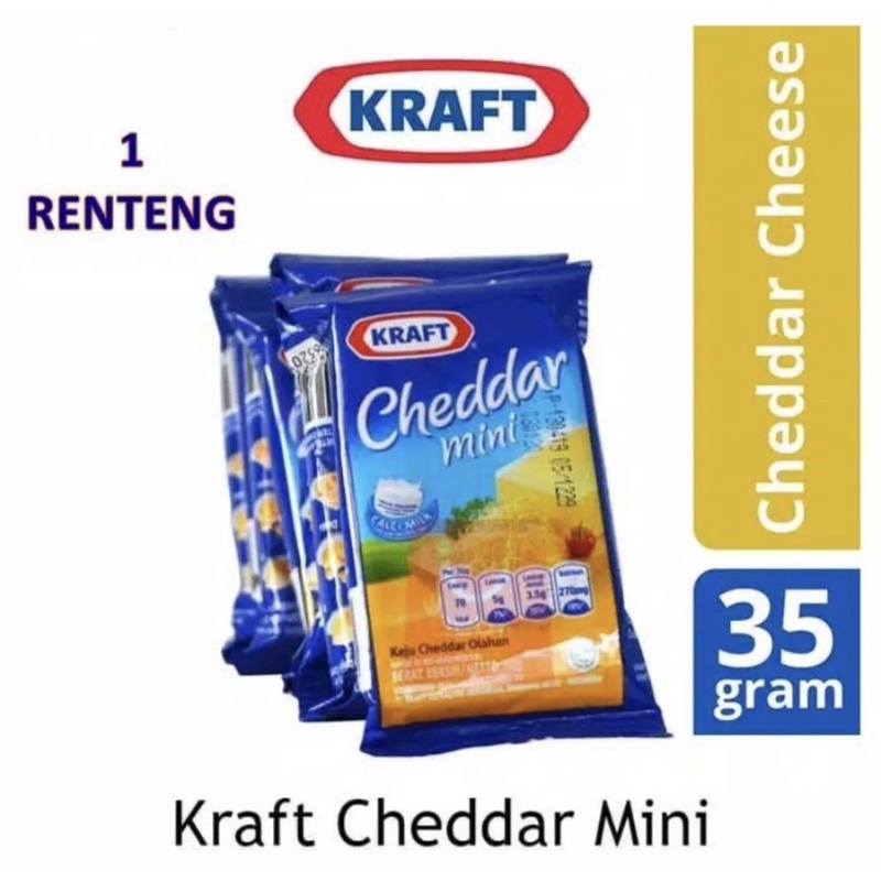 Jual Keju Kraft Cheddar Mini Gr Shopee Indonesia