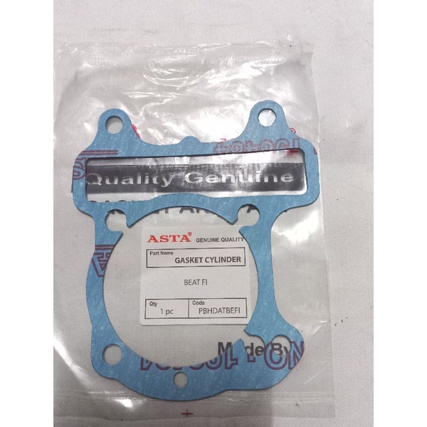 paking perpak gasket blok bawah beat scoopy fi stater kasar