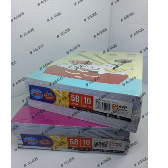 

Model Terbaru Buku Tulis Sidu isi 58 lembar