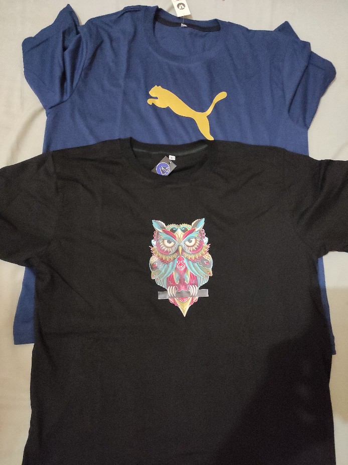 Wt Kaos Warna Owl Batik Tshirt Distro M L Xl