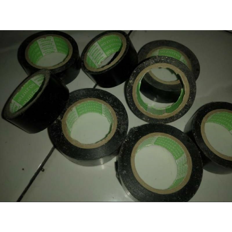 isolasi solasi listrik bekas parik kiloan merek Nitto Dll