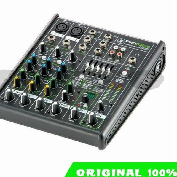 MIXER AUDIO MACKIE PRO FX 4V2 FX4V2 ORIGINAL 4 CHANNEL
