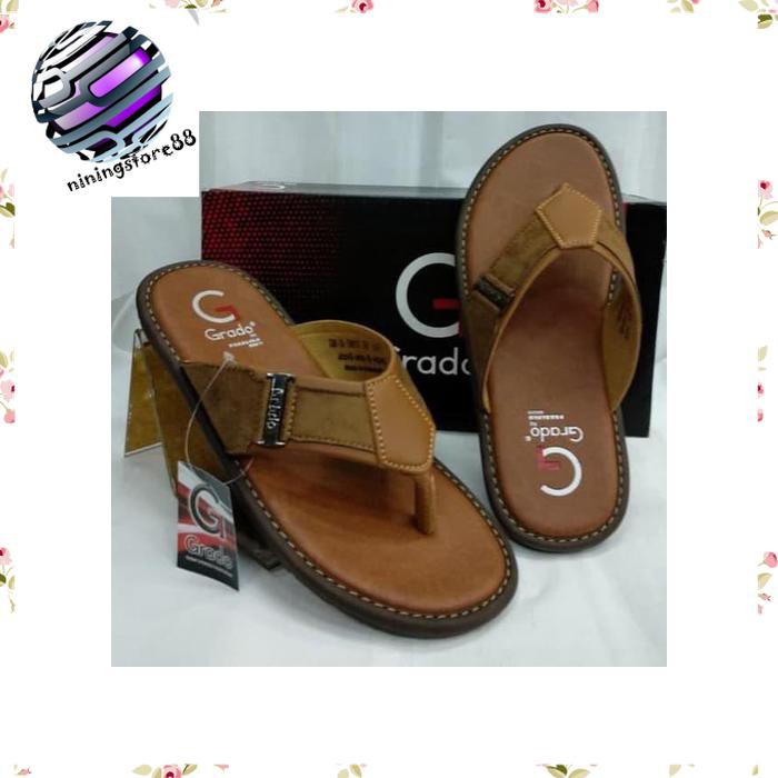 Sandal sendal pria kulitGRADO G5811 ZX44