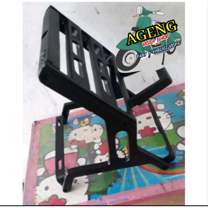 TERMURAH  BACKRACK VESPA KLASIK RAK VESPA PUZZLE rak belakang vespa