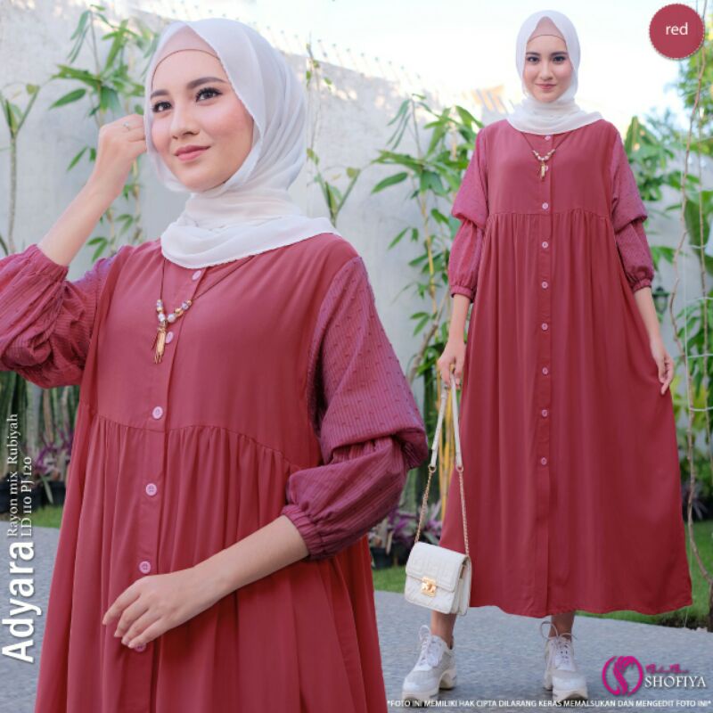 ADAYRA Midi Dress Ori by Shofiya❤