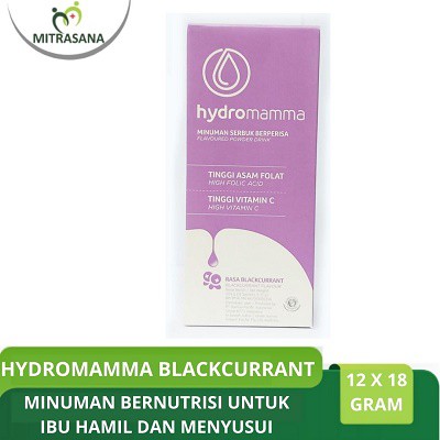 

Hydromamma Rasa Blackcurrant Isi 12 Sachet