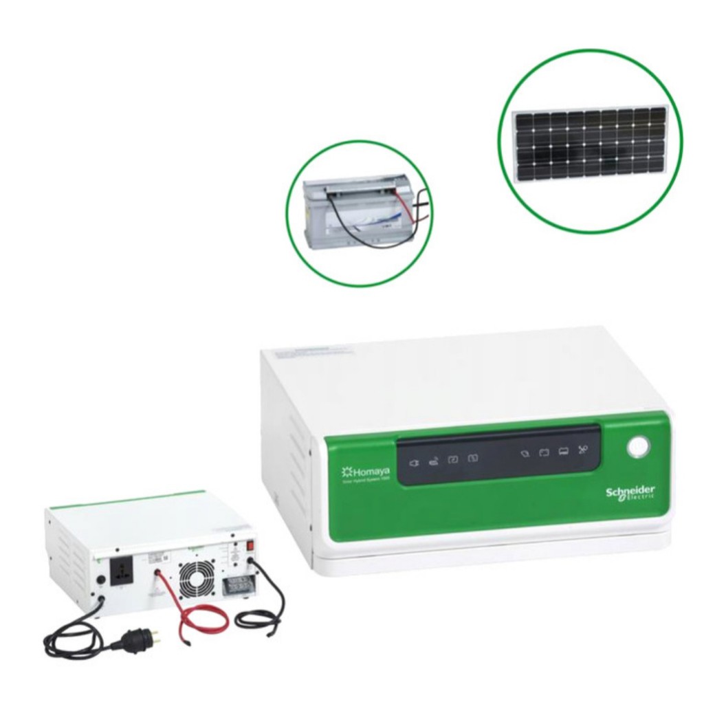 HOMAYA 850VA HYBRID INVERTER SCHNEIDER HOMAYA 12V 850VA