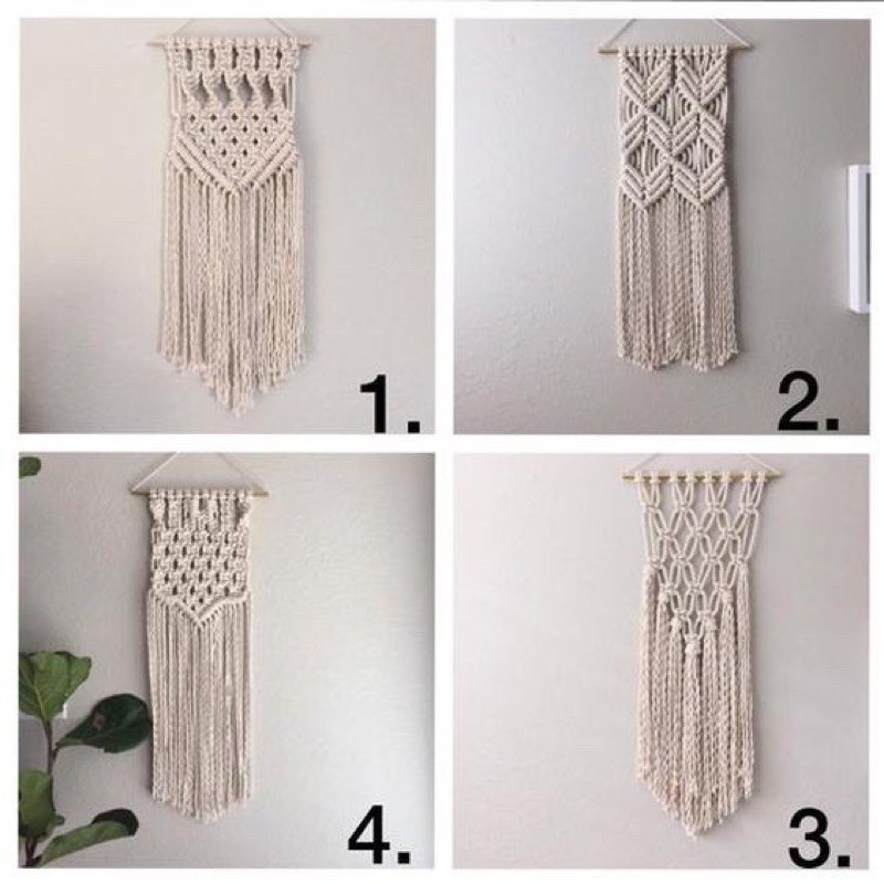 macrame / MD018 / macrame wall hanging / hiasan dinding