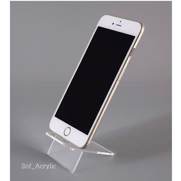 Acrylic Phone Holder / Phone holder Bongkar Pasang / Phone holder / Stand Hp akrilik / Stand Hp