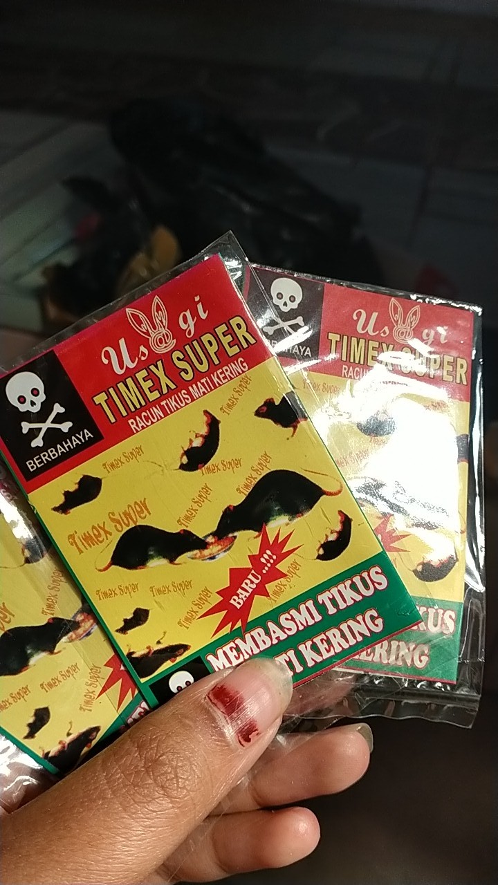 Racun Tikus Super Timex Kering No Bau - Prd 701