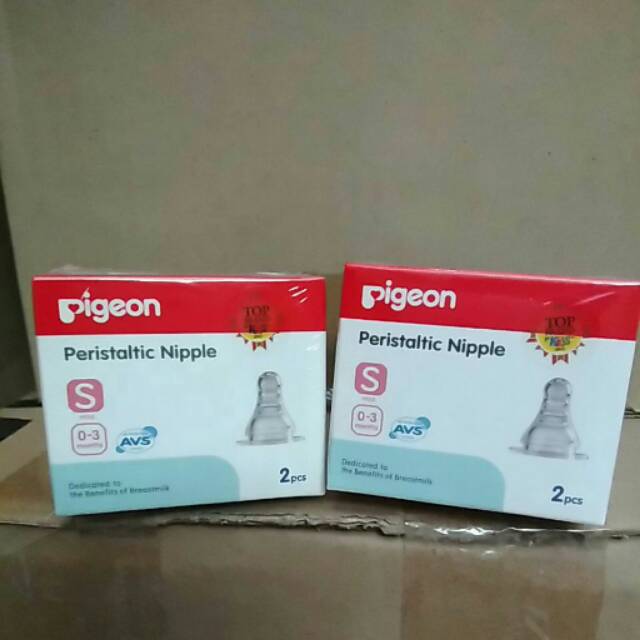 Pigeon Peristaltic Nipple Standard Neck isi 2