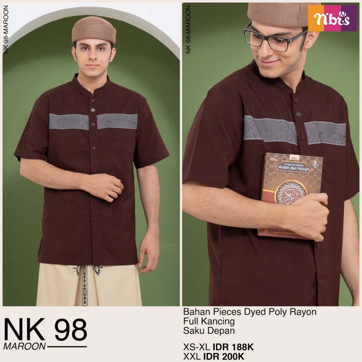 BAJU KOKO NIBRAS NK 98 NK 098