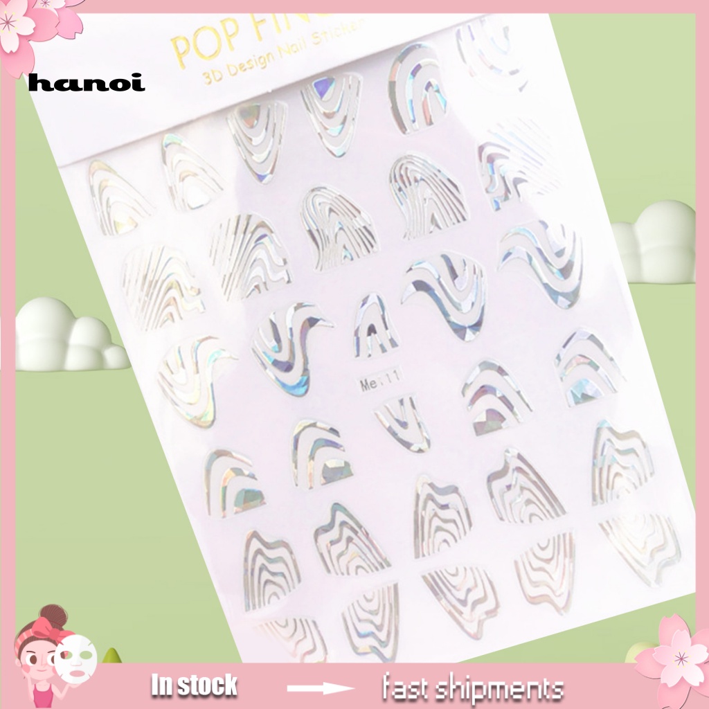 Stiker Kuku Kaki Untuk Dekorasi Manicure