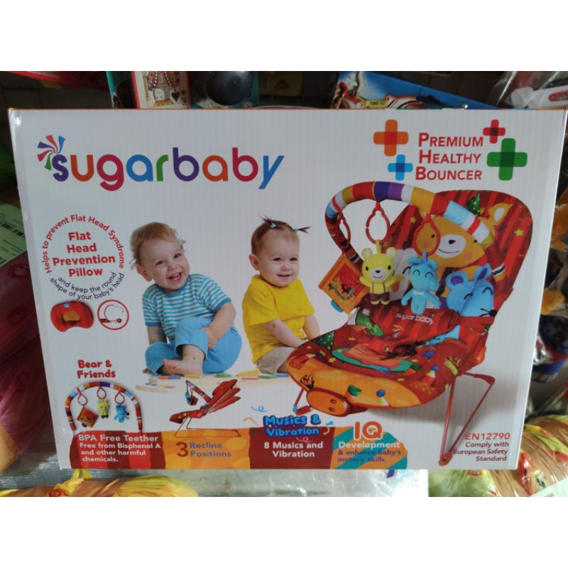 Sugarbaby 3 Recline Bouncer Deluxe