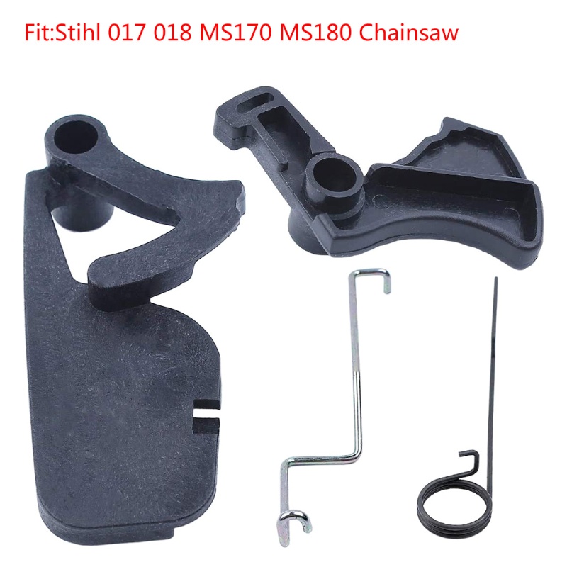 kiss Throttle Trigger Rod Lever Arm Spring Kit for Stihl 017 018 MS170 MS180 Chainsaw