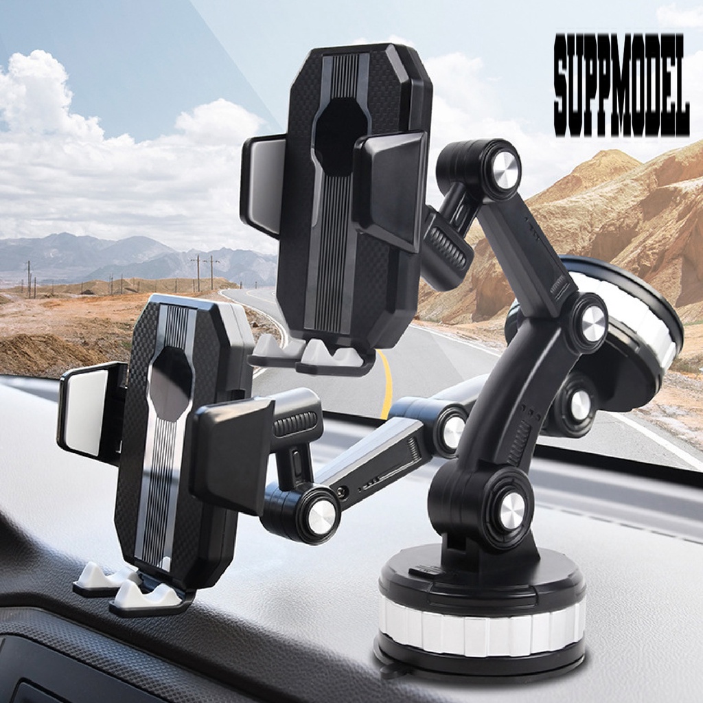 Bracket Dudukan Handphone Multifungsi Adjustable Anti slip Untuk Dashboard Mobil SUV