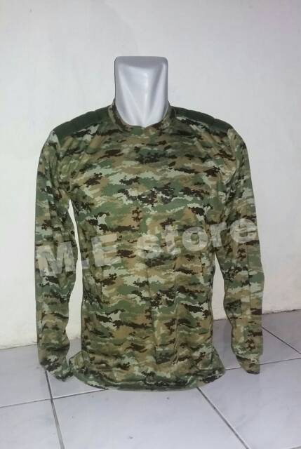 Kaos loreng linud/kaos loreng linud lengan panjang/kaos army