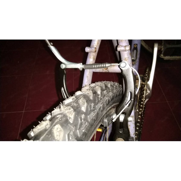 Rem V-Brake Rem Gawang Handel Setengah Aloy BMX MTB SEPEDA LIPAT